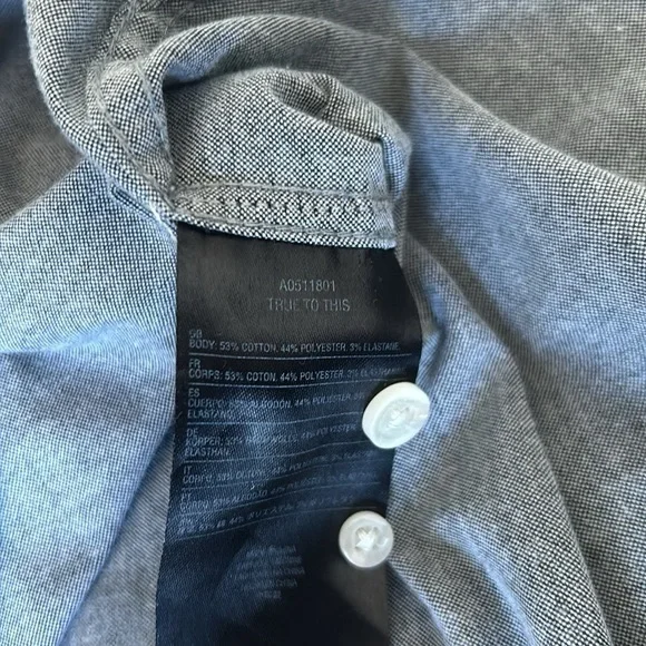 Grey Volcom Button Down Shirt Large - Picture 6 of 6